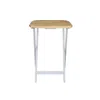 Casual Home Medallion 2pcs Tray Table Set - Natural/white In Multi
