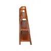 Casual Home Metro 100% Solid Wood 34" Wide 3-shelf Bookcase In Brown