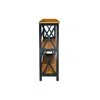 Casual Home Montego 3-shelf Bookcase, Antique Walnut/black In Brown