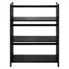 Casual Home Montego 3-shelf Folding Bookcase -black
