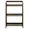 Casual Home Stratford 3-shelf Folding Bookcase-warm Brown