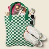 Casupo Checkered Sweater Tote Bag