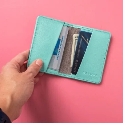 Casupo Compact Bifold With Rfid Protection In Blue