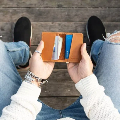 Casupo Compact Bifold With Rfid Protection In Brown