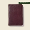 Casupo Compact Bifold With Rfid Protection In Burgundy