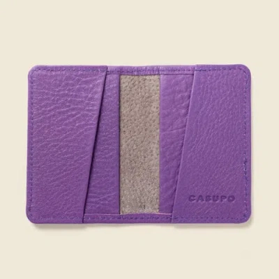 Casupo Compact Bifold With Rfid Protection In Purple
