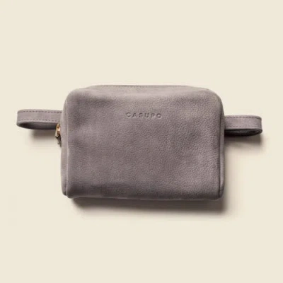 Casupo Leather Fanny Pack In Red