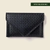 Casupo Mini Envelope Wallet With Rfid Protection In Black