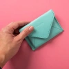 Casupo Mini Envelope Wallet With Rfid Protection In Blue