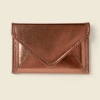 Casupo Mini Envelope Wallet With Rfid Protection In Brown