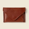 Casupo Mini Envelope Wallet With Rfid Protection In Brown
