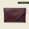 Casupo Mini Envelope Wallet With Rfid Protection In Burgundy