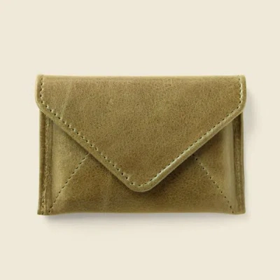 Casupo Mini Envelope Wallet With Rfid Protection In Green