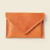Casupo Mini Envelope Wallet With Rfid Protection In Orange