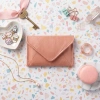 Casupo Mini Envelope Wallet With Rfid Protection In Pink