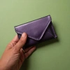 Casupo Mini Envelope Wallet With Rfid Protection In Purple