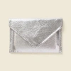 Casupo Mini Envelope Wallet With Rfid Protection In Silver