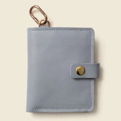 Casupo Wallet With Snap And Key Ring In Black