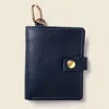 Casupo Wallet With Snap And Key Ring In Blue