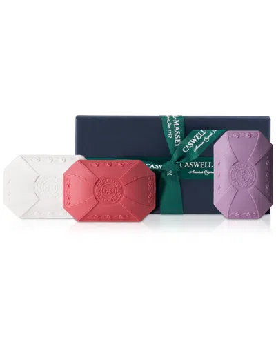 Caswell-massey 3-pc. Floral Bar Soap Set