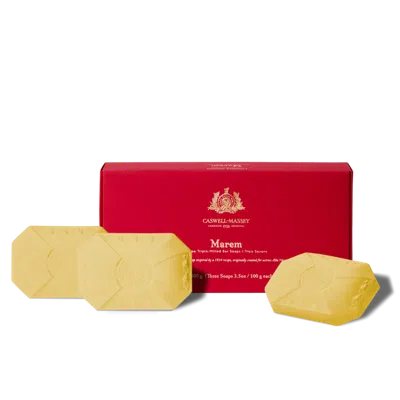 Caswell-massey Marem Bar Soap - 3pc Set