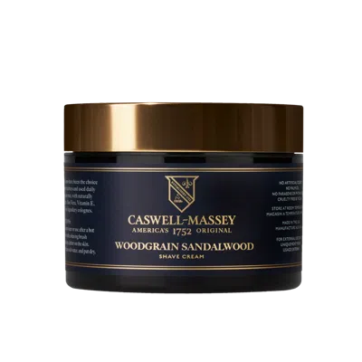 Caswell-massey Woodgrain Sandalwood Shave Cream In Multi