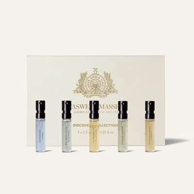 Caswell-massey Five Fragrance Discovery Collection In Transparent