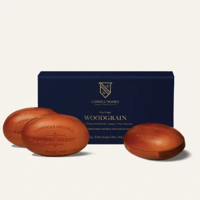 Caswell-massey Woodgrain Sandalwood Bar Soap In Brown