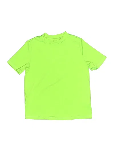 Pre-owned Cat & Jack Kids' Active T-shirt In Green