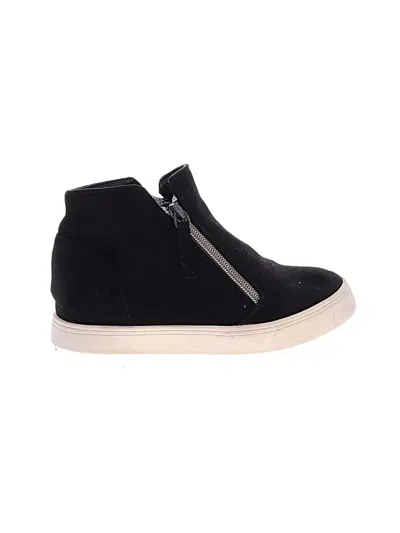 Pre-owned Cat & Jack Kids' Ankle Boots In Black