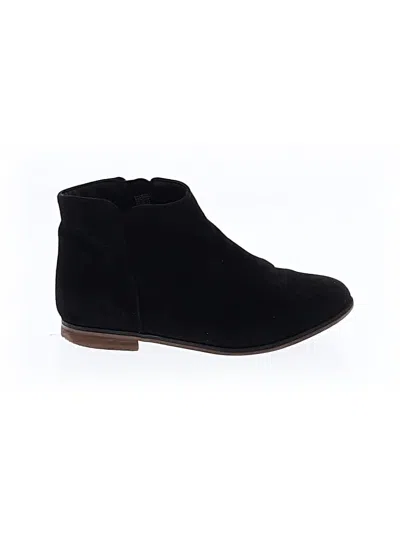 Pre-owned Cat & Jack Kids' Ankle Boots In Black