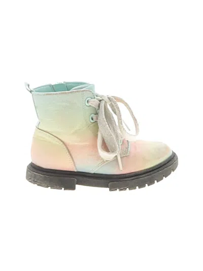 Pre-owned Cat & Jack Kids' Ankle Boots In White