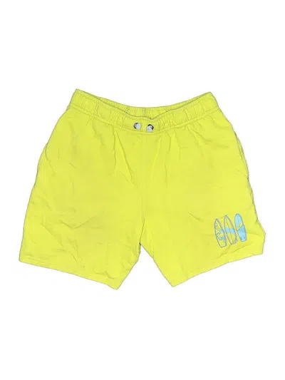 Pre-owned Cat & Jack Kids' Athletic Shorts In Yellow