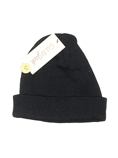 Pre-owned Cat & Jack Kids' Beanie Hat In Black