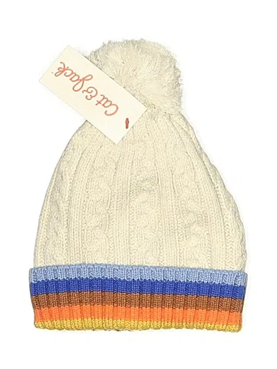 Cat & Jack Kids' Beanie Hat In Ivory