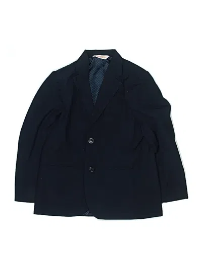 Pre-owned Cat & Jack Kids' Blazer Jacket In Blue