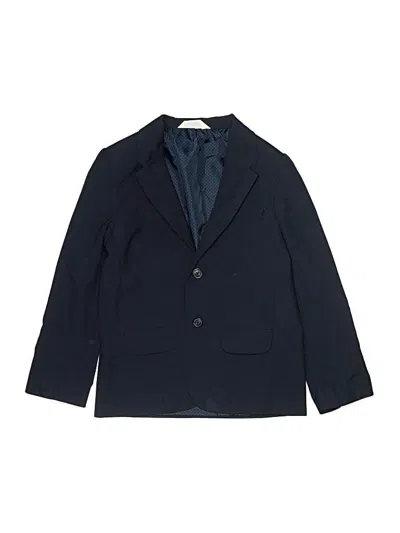 Pre-owned Cat & Jack Kids' Blazer Jacket In Blue