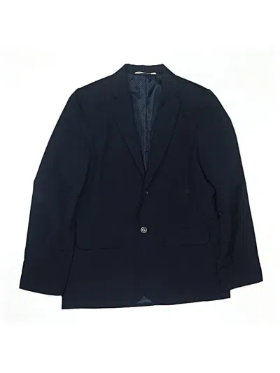 Pre-owned Cat & Jack Kids' Blazer Jacket In Blue