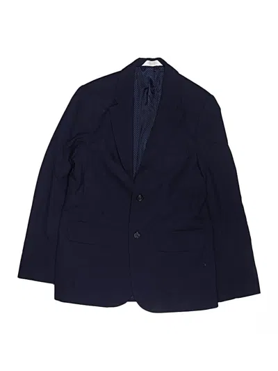Pre-owned Cat & Jack Kids' Blazer Jacket In Blue