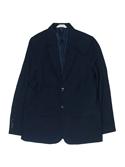 Pre-owned Cat & Jack Kids' Blazer Jacket In Blue