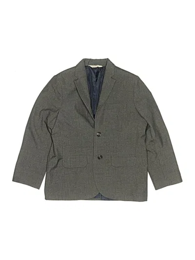 Pre-owned Cat & Jack Kids' Blazer Jacket In Gray