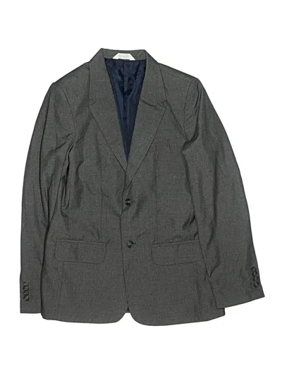 Pre-owned Cat & Jack Kids' Blazer Jacket In Gray