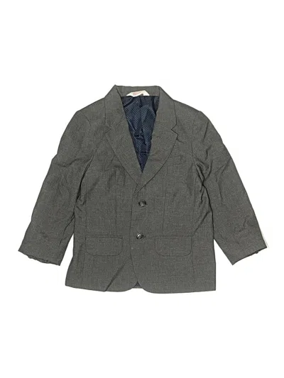 Pre-owned Cat & Jack Kids' Blazer Jacket In Gray