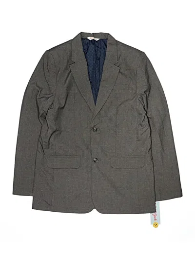 Pre-owned Cat & Jack Kids' Blazer Jacket In Gray