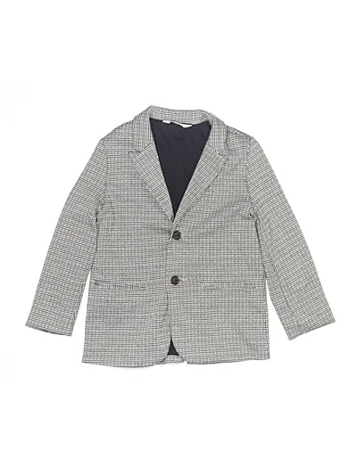 Pre-owned Cat & Jack Kids' Blazer Jacket In Gray
