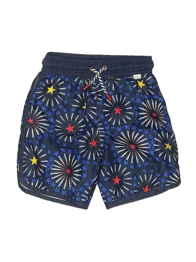 Pre-owned Cat & Jack Kids' Board Shorts In Blue