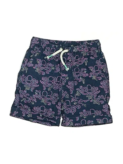 Pre-owned Cat & Jack Kids' Board Shorts In Blue