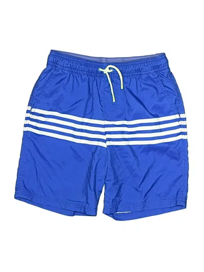 Pre-owned Cat & Jack Kids' Board Shorts In Blue