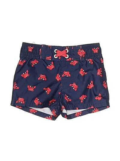 Pre-owned Cat & Jack Babies' Board Shorts In Blue