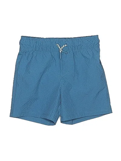 Pre-owned Cat & Jack Kids' Board Shorts In Blue